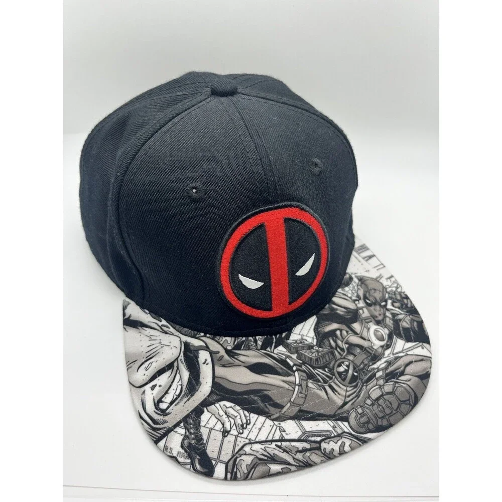 Deadpool Marvel Ball Cap Hat Snapback Baseball